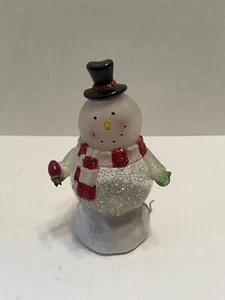 8inch Lighted Color Changing Snowman Snow Globe - Picture 1 of 9
