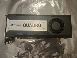 NVIDIA Quadro K6000 12GB GDDR5 2880 CUDA Core 4-Display Graphics Card Used - Picture 1 of 6