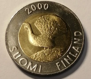 * Finland* 10 markkaa * 2000 * RARE** UNC  ** - Picture 1 of 2