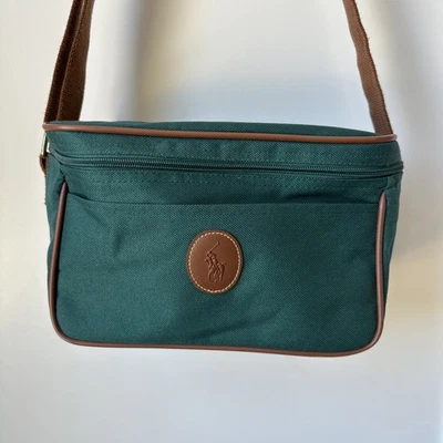 Polo Ralph Lauren Crossbody Bag Canvas Shoulder Messenger Strap Bag Unisex - Image 1 of 4