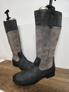 Hotter Botas Marlowe GTX STD Damas Forradas Cuero Hasta la Rodilla Nubuck Reino Unido 8 UE 42 - Imagen 1 de 18