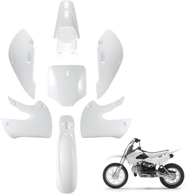 Kit de carenado de guardabarros de plástico para Kawasaki KX 65 KLX 110 KLX110 DRZ110 Suzuki RM65 Foto 1 de 4