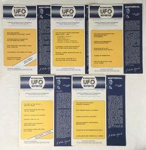International UFO Reporter Magazine, Lot of 5, 1978, DR. J. ALLEN HYNEK - Imagen 1 de 2