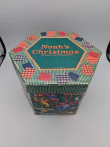Vintage 12 Arche Noah Weihnachtsschmuck plus 1 Bonus Weihnachtsschmuck - Bild 1 von 7