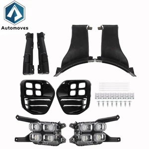 Fog Light Bezel Kit LED  Fog Lights Front Bumper For Kia Sportage 2017 -2018 - Picture 1 of 8