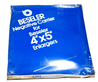 BESELER PORTADOR NEGATIVO - PARA AMPLIADORES 4X5 - #8303 - SELLADO DE FÁBRICA Foto 1 de 2