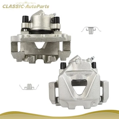 Par de pinzas de freno delanteras con soporte para BMW 323I 09-12 328I XDRIVE 2006-11 Foto 1 de 4