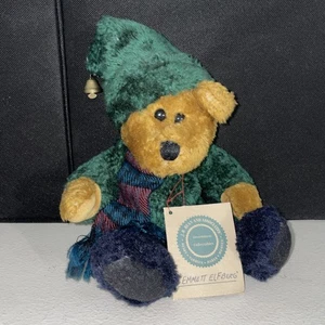 Boyds Bears Emmett Elfberg  10" Christmas Holiday Elf Bear Plush with Tags - Picture 1 of 13