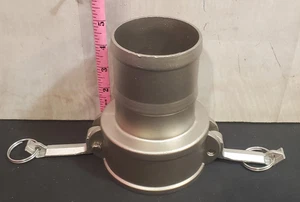 316 Schlauch Widerhaken Verschraubung x 3" C Müllpumpe Adapter Innengewinde Camlock, Edelstahl - Bild 1 von 6