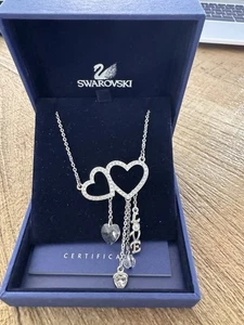 Neue Swarovski Kette, Ungetragen Und Original Verpackt Mit Zertifikat - Bild 1 von 1