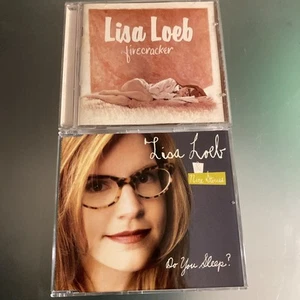 Lisa Loeb & Nine Stories 2 💿 LOT Do You Sleep?IMPORT & Firecracker VG - Picture 1 of 6