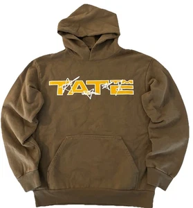Tate McRae Star Hoodie M Brown So Close to What Miss Possessive Tour NEW *flaws - Picture 1 of 11