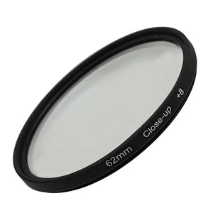 Macro Close Up Lens Filter +8 Diopter 37/39/43/46/49/52/55/58/62/67/72/77/82mm。 - Picture 1 of 18