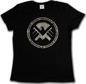 S.H.I.E.L.D. VINTAGE LOGO III T-SHIRT - Nick Marvel SHIELD Fury Hydra T-Shirt - Bild 1 von 1