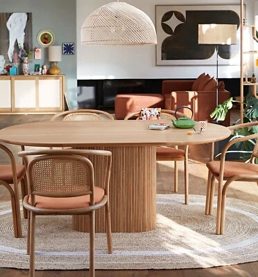 Rattan La Redoute Deckenleuchte UVP155€ Dankia 60cm Durchmesser - Bild 1 von 4