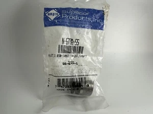 CGA 677 to 1/4" Female NPT Adapter, Superior Products P/N: N-677A-SS - Picture 1 of 3