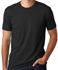 Next Level 3600 (LOT OF 4) Men's 100% Cotton T-Shirt Black Short Sleeve