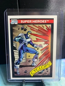 Impel Marvel Universe Series 1 #8 Cyclops 1990 - Imagen 1 de 4