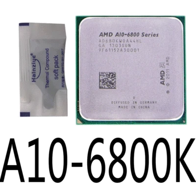AMD A10-6800K Quad-Core 4.1GHz Socket FM2 CPU Processor - Image 1 of 2