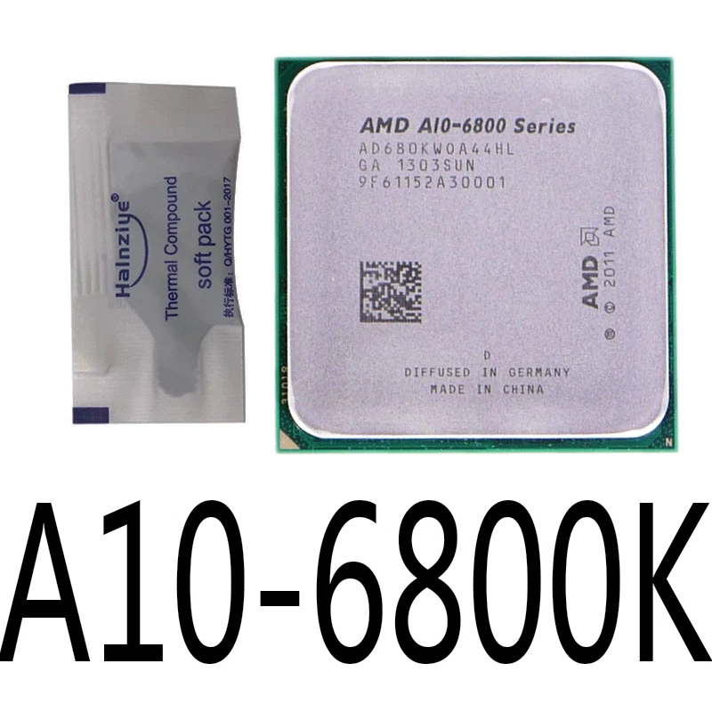 AMD A10-6800K Quad-Core 4.1GHz Socket FM2 CPU Processor - Image 1 of 1