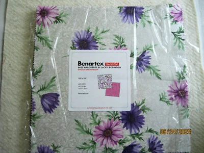 Benartex Miss Marguerite by Jackie Robinson -  layer cake 10" square, 42 pcs. - Image 1 of 2
