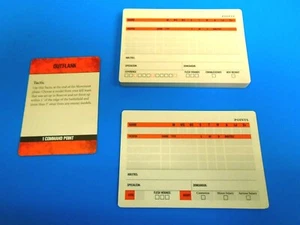 Warhammer 40k Kill Team Promo Roster Cards + Outflank Tactic Card - Picture 1 of 1