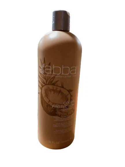 Abba Color Protection Conditioner, 33.8 oz. Coconut Oil Protects Color - Image 1 of 1