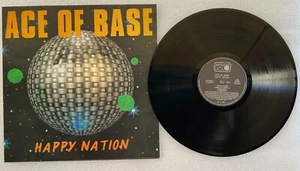 ACE OF BASE - HAPPY NATION 13-TRK VINYL ALBUM MADE IN GREECE - Picture 1 of 2