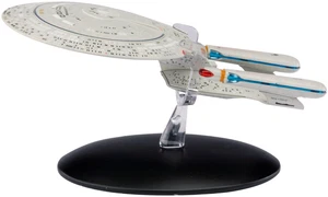 #1 Star Trek:Next Generation 6" Die-Cast Enterprise-D from UK/Eaglemoss- no mag - Picture 1 of 8
