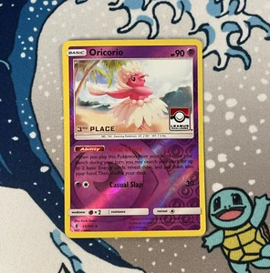 Oricorio 55/145 3rd Place Pokemon League Promo Sun & Moon Pokemon Card NM - Picture 1 of 3