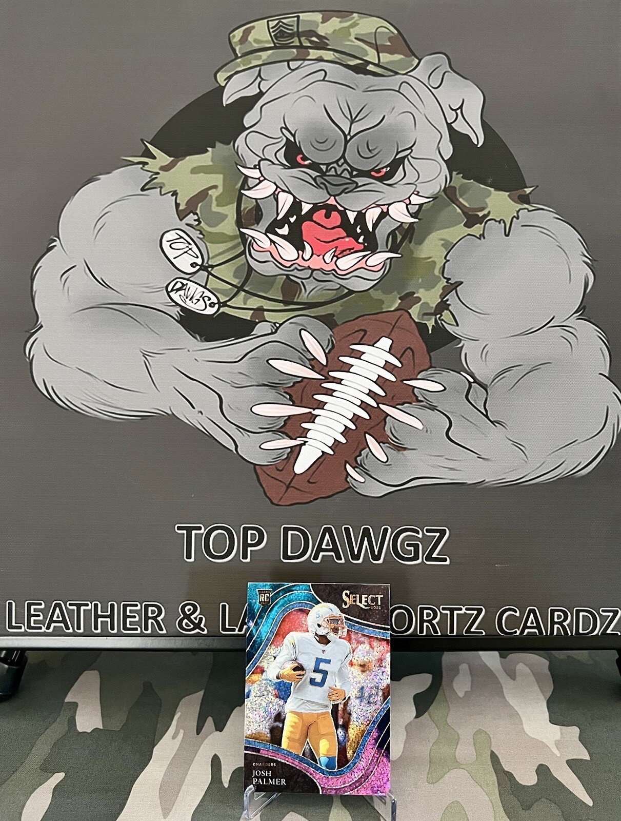 2021 PANINI SELECT JOSH PALMER COSMIC FIELD LEVEL PRIZM SSP RC CHARGERS WR