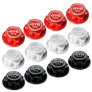 GTB CNC 7075 Dust-proof Cap Wheel Nut for 1/5 RC Car Losi 5ive T DBXL MTXL Part - Foto 1 di 4