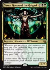 WOTC MtG Guilds of Ravnica: Guild Kits Savra, Queen of the Golgari (R) NM