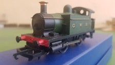 Hornby OO gauge GWR 0-4-0T Tank locomotive, 104, Green livery, unboxed