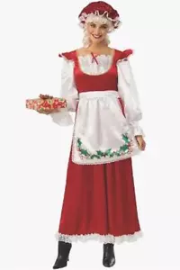 Mrs Santa Claus - Traditional - Red - Costume - Christmas - Women - Small - Picture 1 of 2