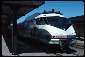 Original Rail Slide - AMTK Amtrak 159 Rensselaer NY 4-1995 - Picture 1 of 1