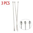 Durable Stainless Steel Micro Spoon Scoop Spatula Kit for Powder Measuring