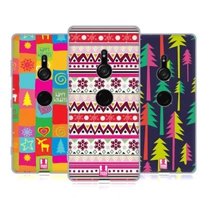 HEAD CASE DESIGNS HIPPIE XMAS SOFT GEL CASE FOR SONY PHONES 1 - Picture 1 of 10