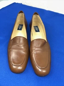Shelby Active Flex Brown Leather  Flats Size 8.5AAAA/ 6A - See Pics - Picture 1 of 7