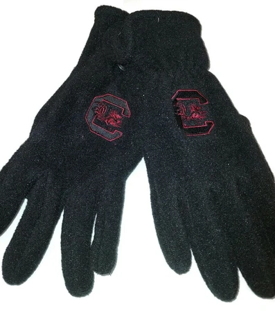 South Carolina Gamecocks NCAA Men's Gloves,O/S, Black Cover