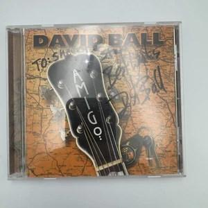 Inserto de CD autografiado David Ball con CD amigo - Imagen 1 de 6
