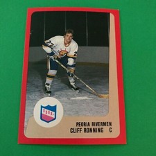 1988-89 ProCards Hockey Cliff Ronning - Peoria Rivermen IHL (NM)