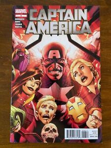 CAPTAIN AMERICA #6 (Marvel, 2011) VF Brubaker/Davis
