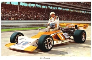 JOE LEONARD 1971 USAC NATIONAL CHAMPION.VTG RACING POSTKARTE*C3 - Bild 1 von 2