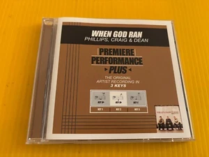 Premiere Performance Plus Track CD When God Ran Phillips Craig & Dean 3 keys - Picture 1 of 2