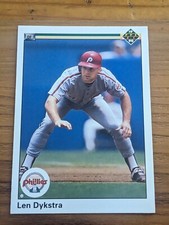 1990 Upper Deck Baseball - #472 Lenny Dykstra - Philadelphia Phillies