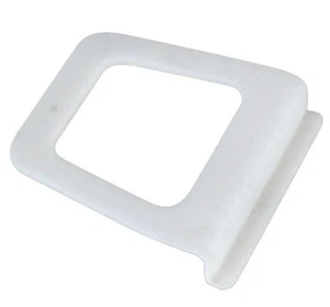 20 Stück - hohle Zuglaschen für Fensterscheiben - weiß - Bild 1 von 1