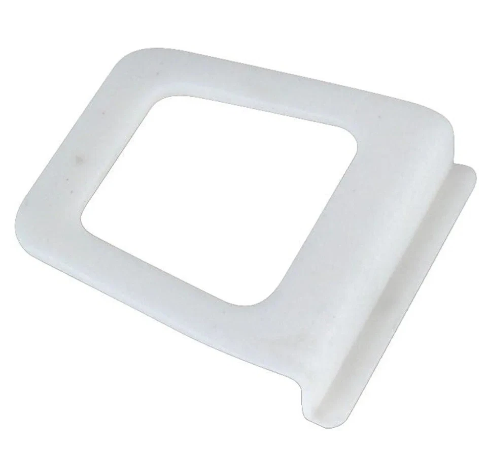 Paquete de 20 - Pestañas de tracción huecas para pantallas de ventana - Blanco Foto 1 de 1