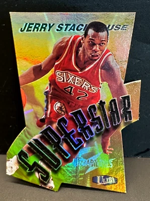 Jerry Stackhouse 1997-98 Fleer Ultra Ultrabilities Superstar Die-Cut #19 (1:288) - Image 1 of 4