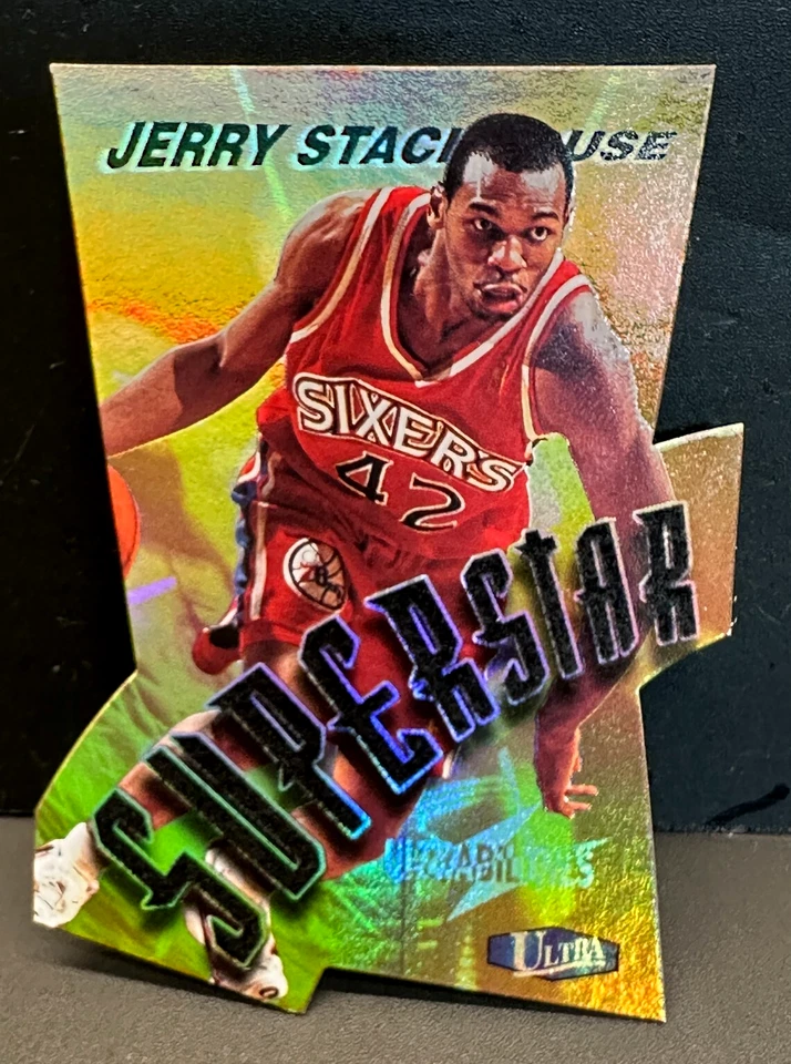 Jerry Stackhouse 1997-98 Fleer Ultra Ultrabilities Superstar Die-Cut #19 (1:288) - Image 1 of 4